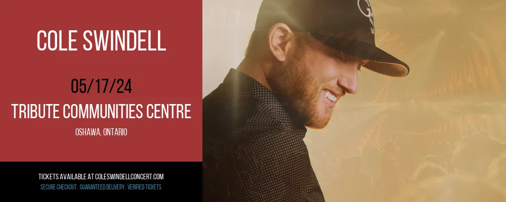 Cole Swindell at Tribute Communities Centre at Tribute Communities Centre
