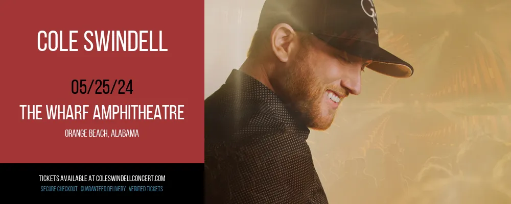 Cole Swindell at The Wharf Amphitheatre at The Wharf Amphitheatre