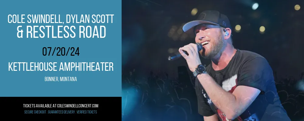 Cole Swindell at KettleHouse Amphitheater