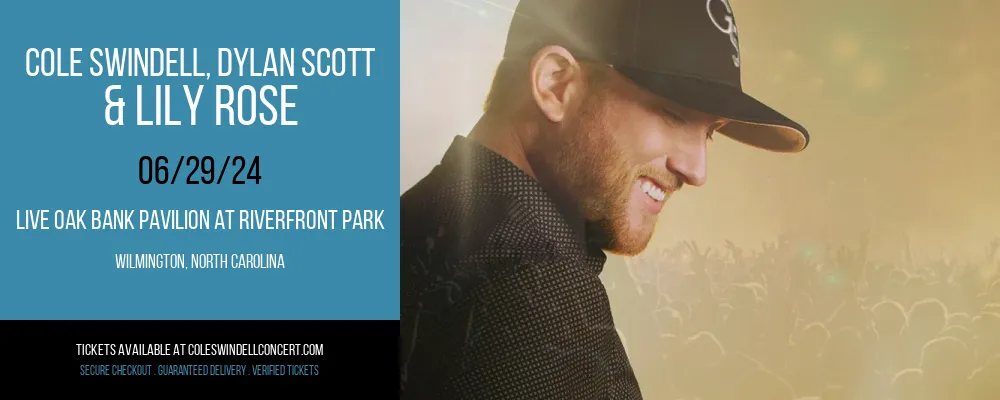 Cole Swindell at Live Oak Bank Pavilion At Riverfront Park